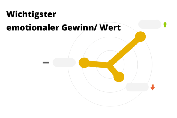 Emotionaler-Gewinn-Positionierung-7 Ergebnis der Positionierungsanalyse: größtmögliche Einzigartigkeit der Positionierung auf Werteebene, die emotionale Positionierung